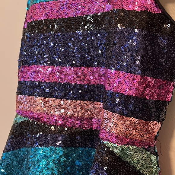 Rare Editions sequin dress size 12 - Picture 2 of 7
